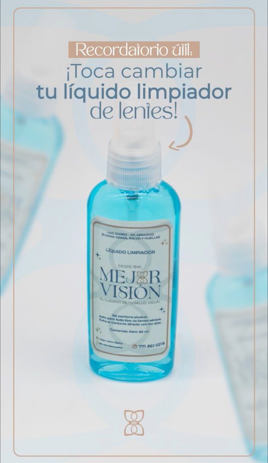 Líquido Limpiador Premium para Lentes